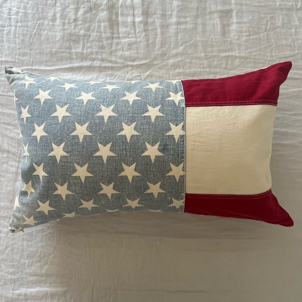 Pottery Barn Stars & Stripes Pillow